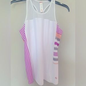 Cross Court Violet Dreams Racer Back Tank NWOT